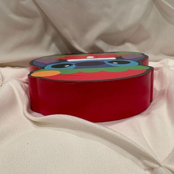 Disney Lilo & Stitch Christmas Elf Large Box Wall Sign Decor NWT - Picture 6 of 7